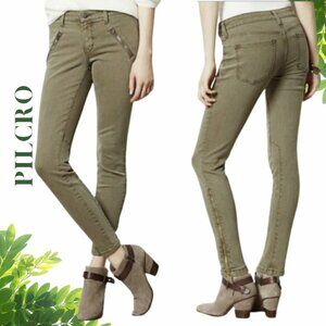 Pilcro and the Letterpress Moto Pants Grey 28